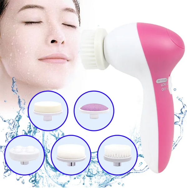 Face Cleansing Brush 6-in-1